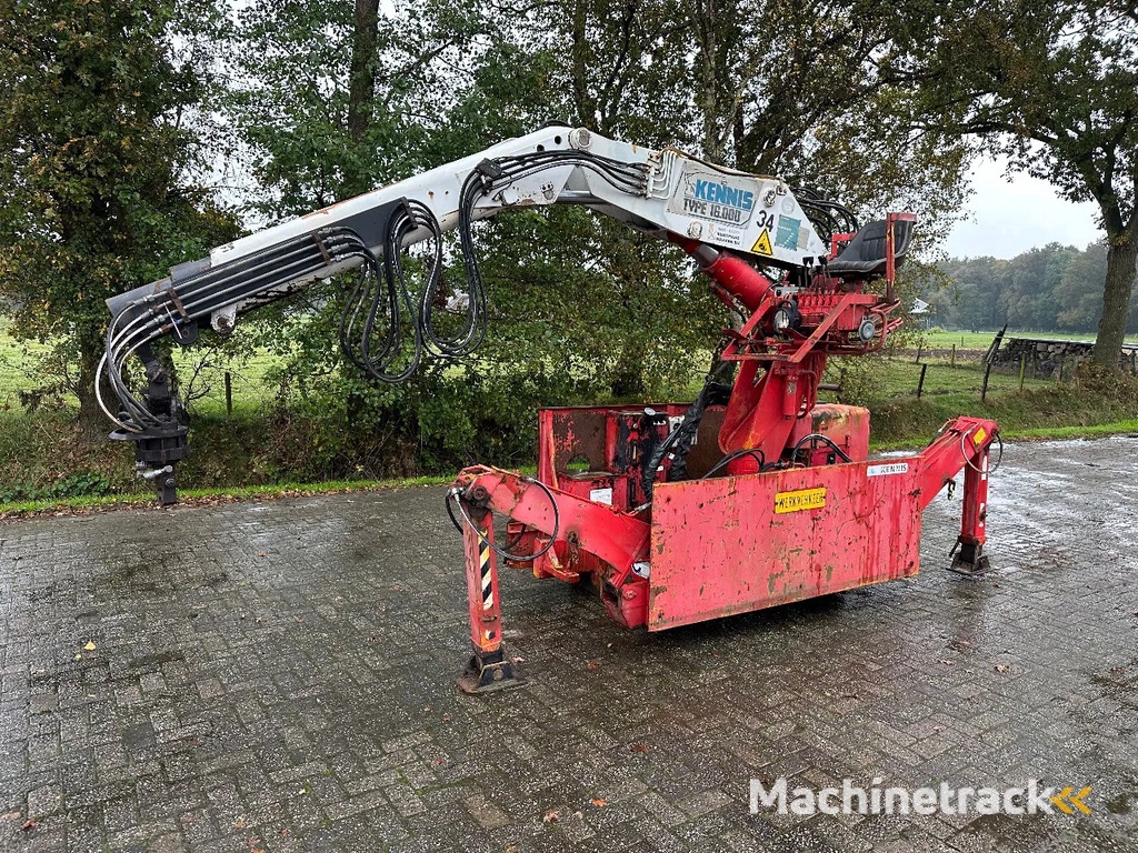 Kennis Kraan R 16,000 met Steunpoten 141 cm kraanspoor