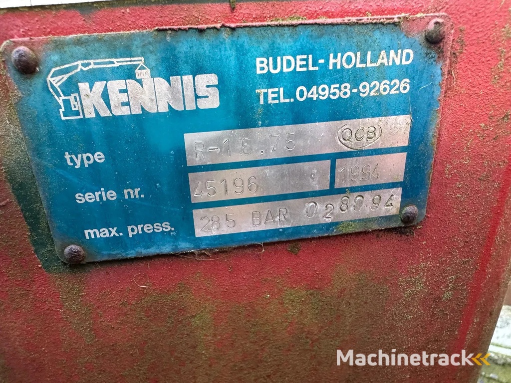 Kennis Autolaadkraan Kraan R 14,000 loop/sloop