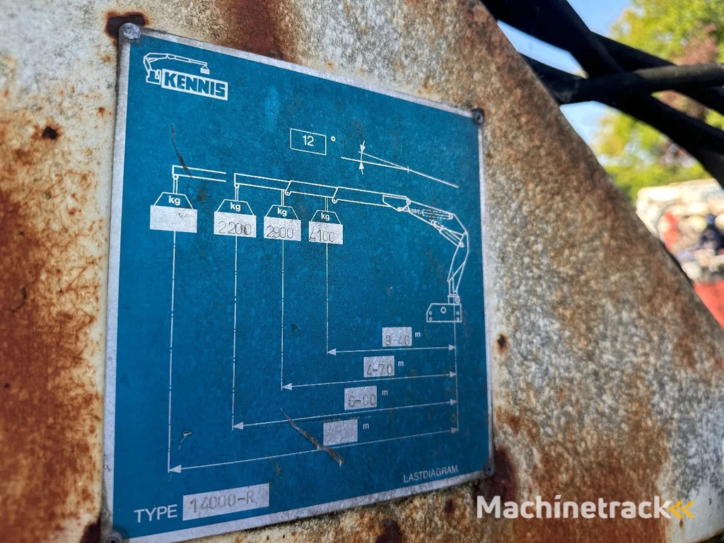 Kennis Autolaadkraan Kraan R 14,000 loop/sloop