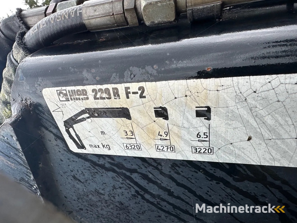 Hiab R 220-F2 joystick Steunpoten