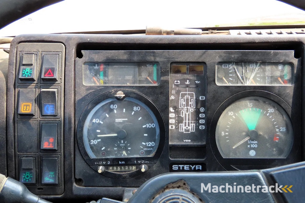 MAN STEYER 10 tyres. !!!AIR PROBLEM!! CLUTCH NOT GOING