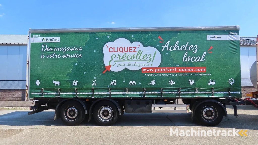 Lecitrailer 27000 kg!   Liftaxel, 3 axel BPW, Edscha