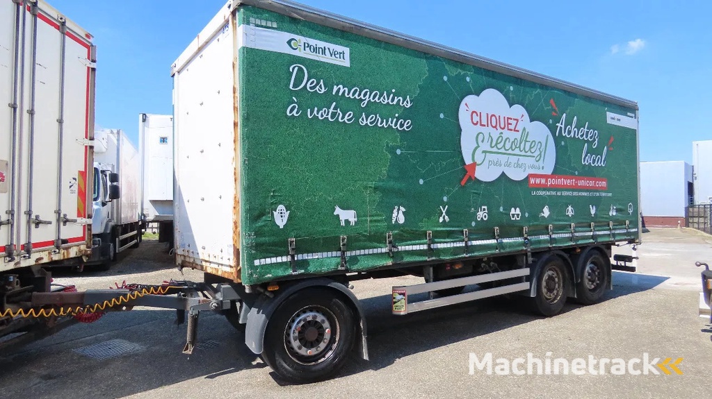 Lecitrailer 27000 kg!   Liftaxel, 3 axel BPW, Edscha