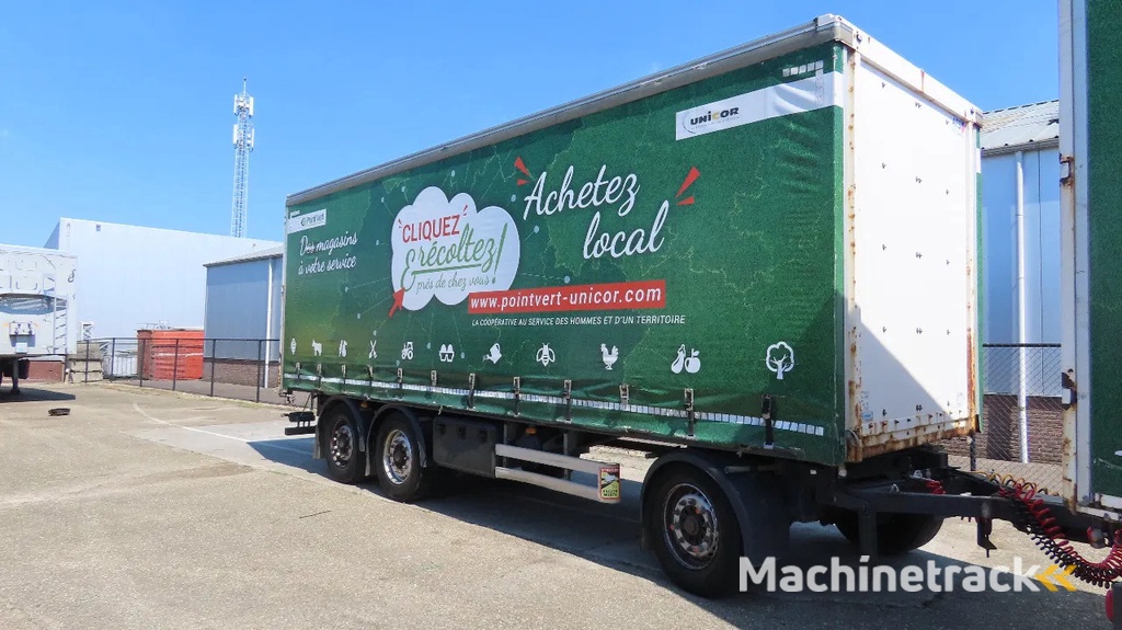 Lecitrailer 27000 kg!   Liftaxel, 3 axel BPW, Edscha