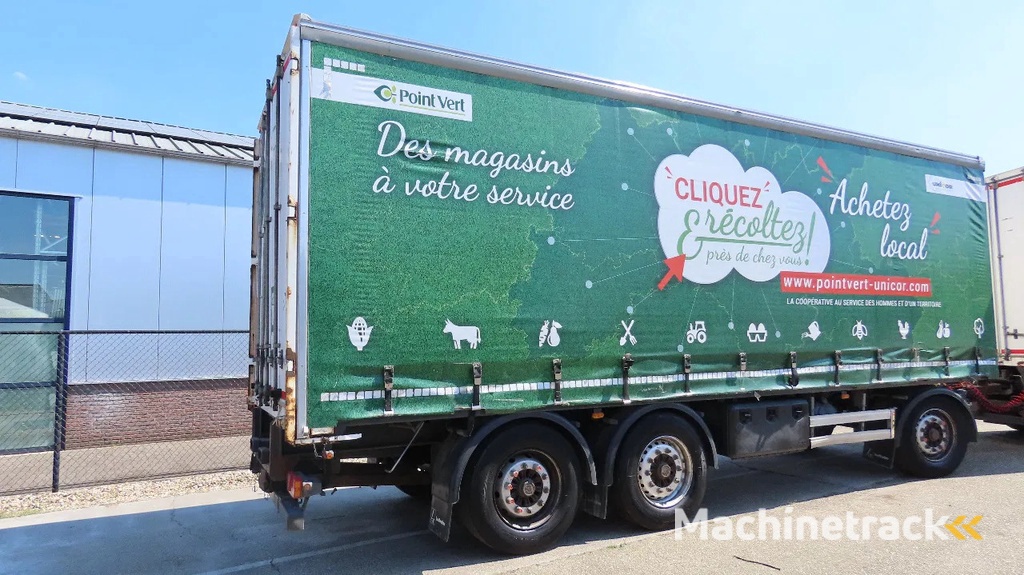 Lecitrailer 27000 kg!   Liftaxel, 3 axel BPW, Edscha