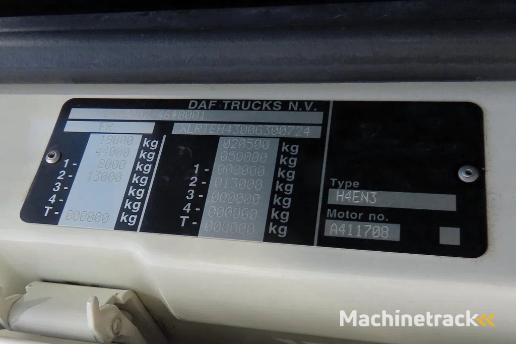 DAF XF 480 XLRTEH4300G300724, E6D,  RETARDER, PARKING AIRCO, 2 tanks, FRIGO