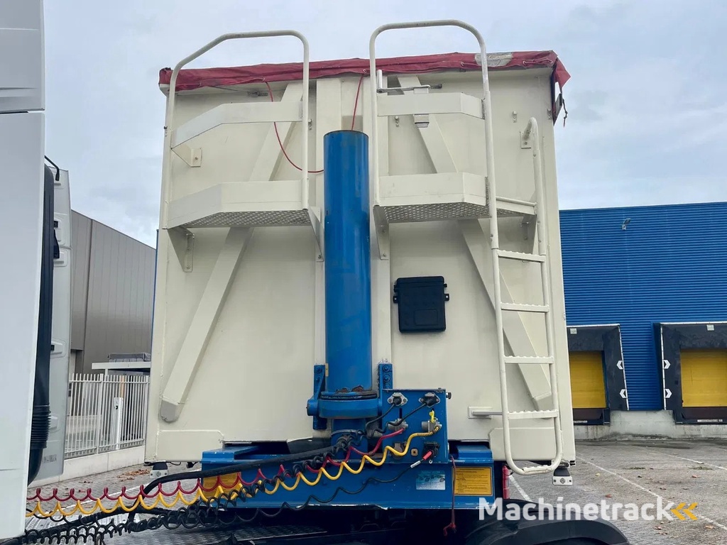 Benalu 6060 kg, 62m3! MERCEDES AXLES self pomp, DISC BRAKES,