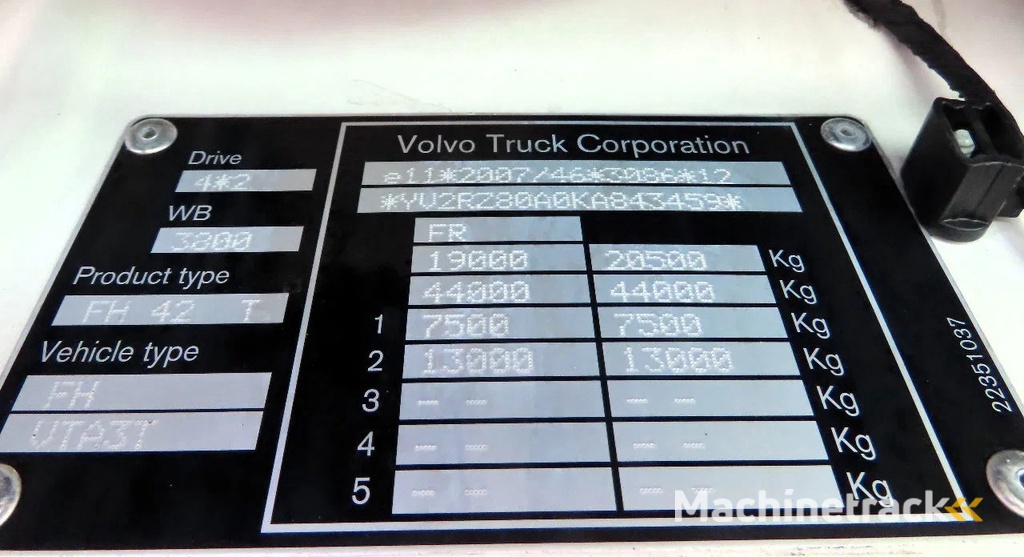 Volvo FH 460 BB-560-J NL truck, LNG,,  FRIGO