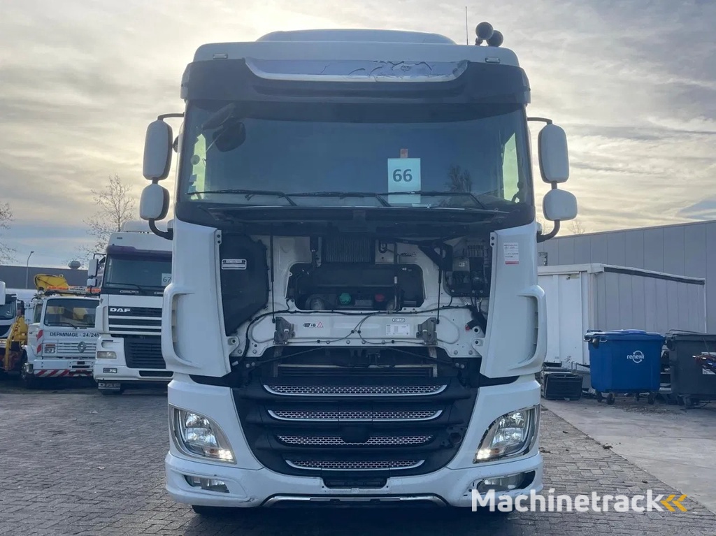 DAF XF 480 558018 km. ENGINE PROBLEM (start ok), parking airco, Frigo