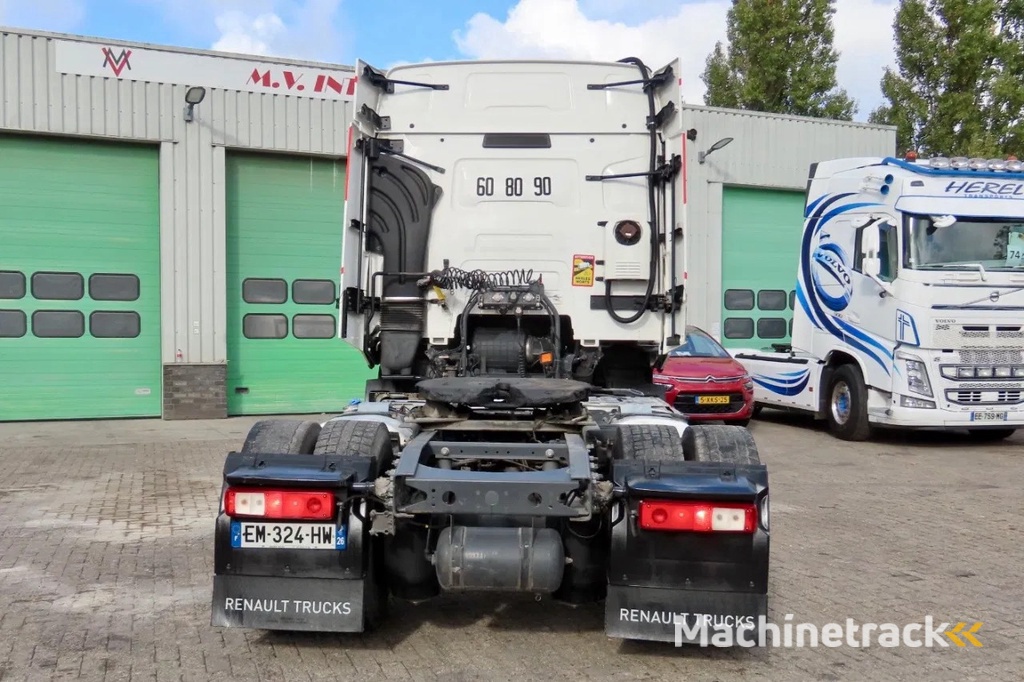 Renault T460 RETARDER, 2X FUEL TANK, FRIGO