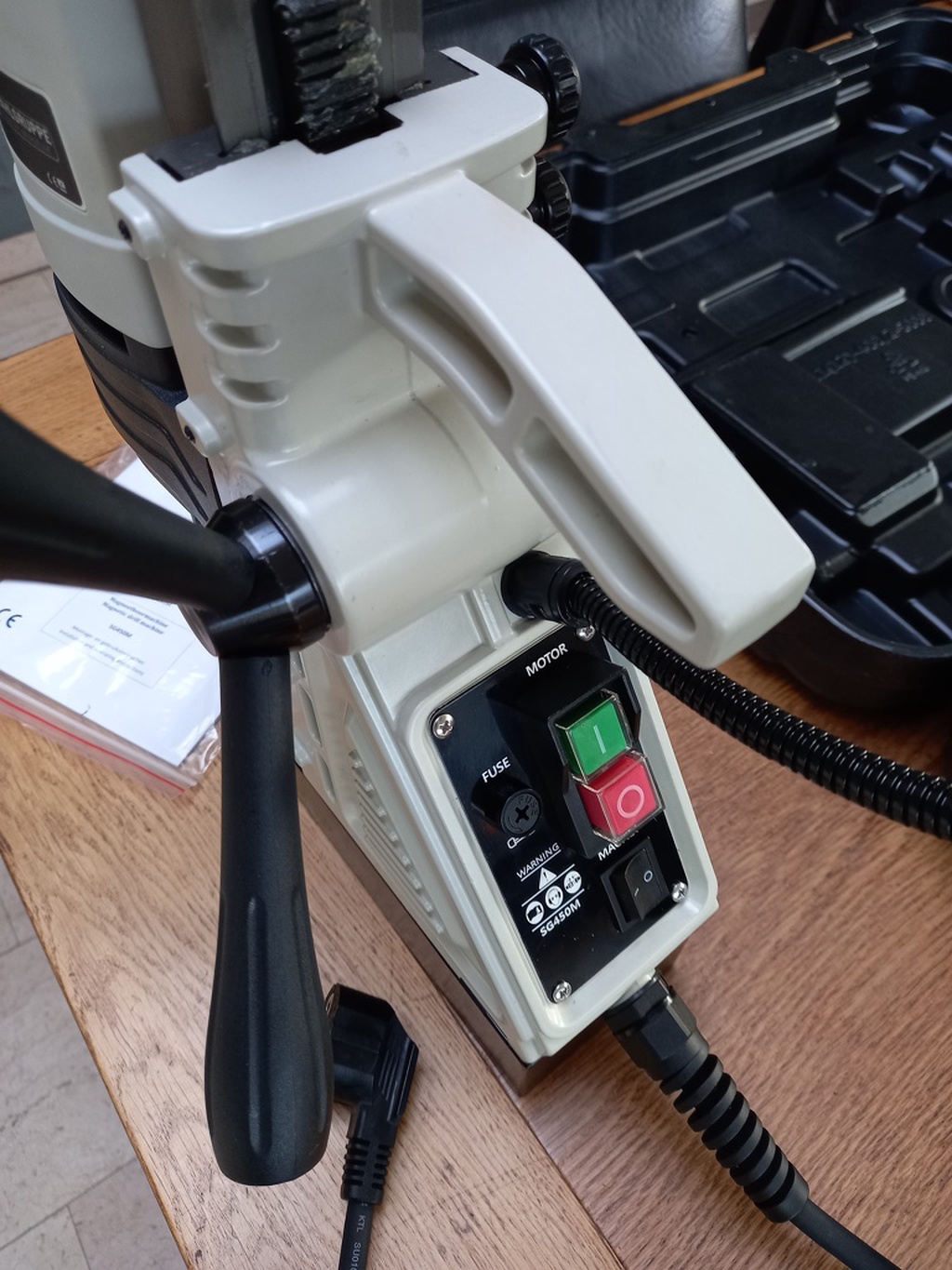 STAHLGRUPPE SG450M Magneetboormachine kernboormachine