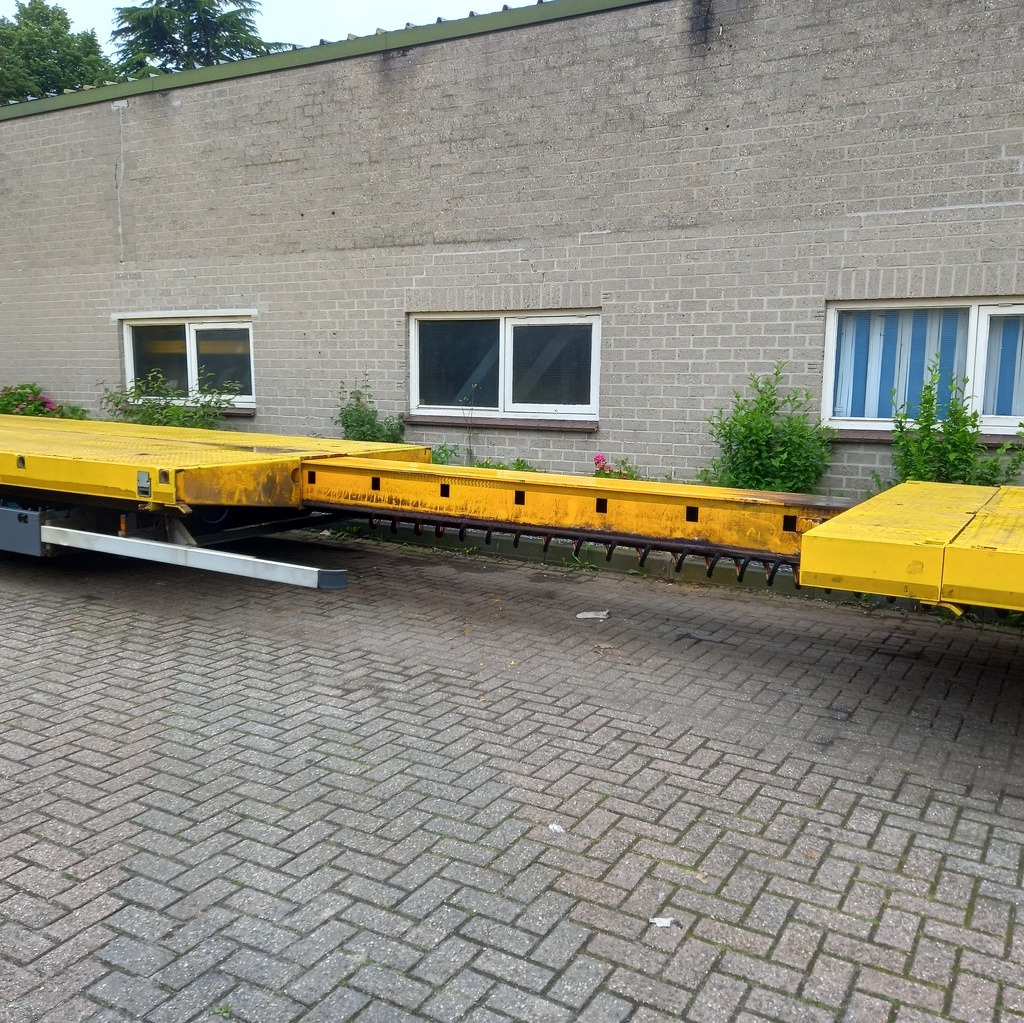 NOOTEBOOM ASDS-48-02V3 Uitschuif semi dieplader met Kleppen APK Nieuw