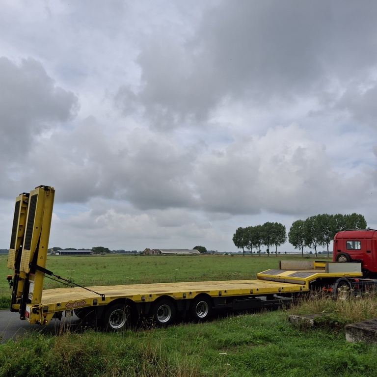 NOOTEBOOM ASDS-48-02V3 Uitschuif semi dieplader met Kleppen APK Nieuw