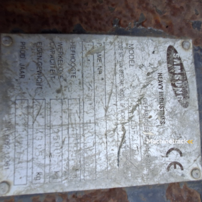 SAMSUNG SF30D Diesel Heftruck Triplo SHIFT