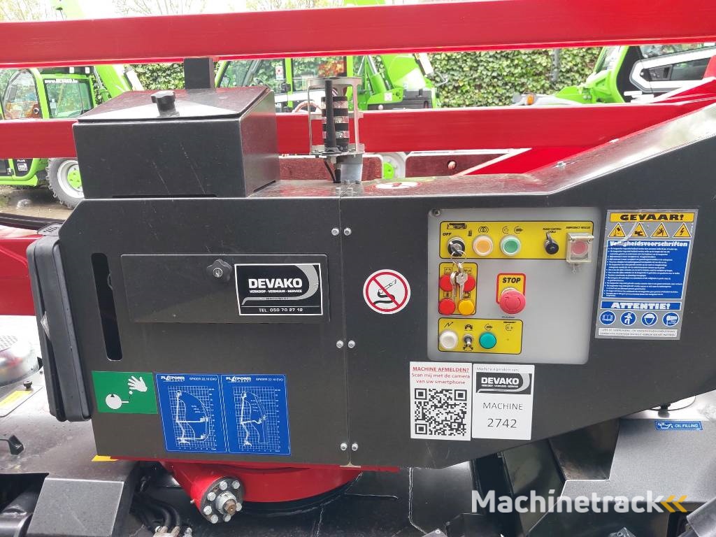 Platform Basket Spider 22.10 spinhoogwerker