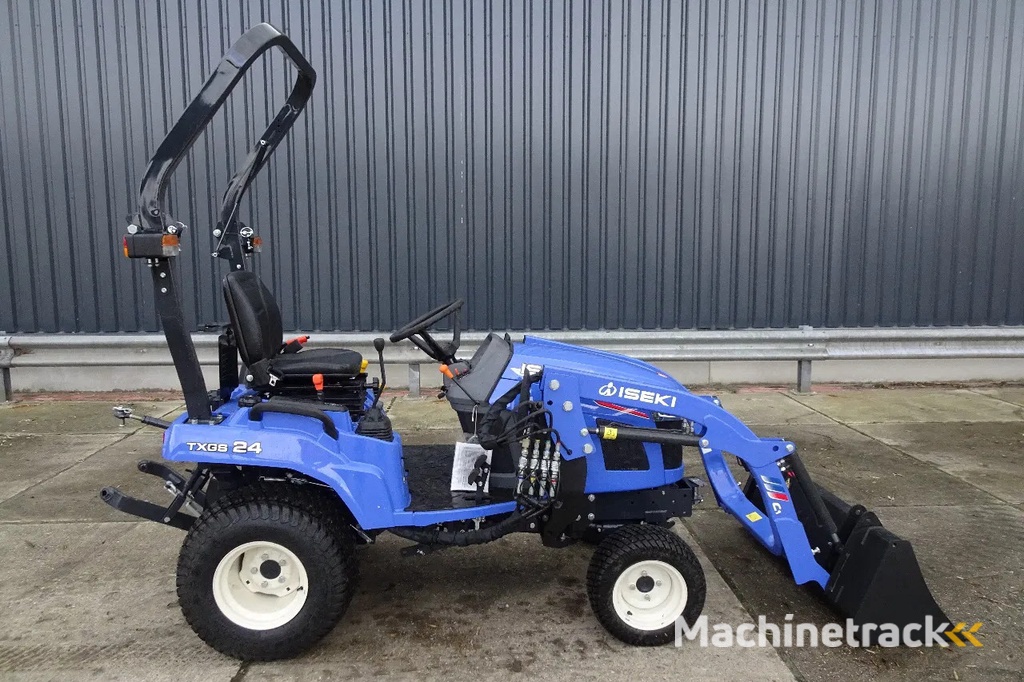 Iseki met voorlader .TXGS24