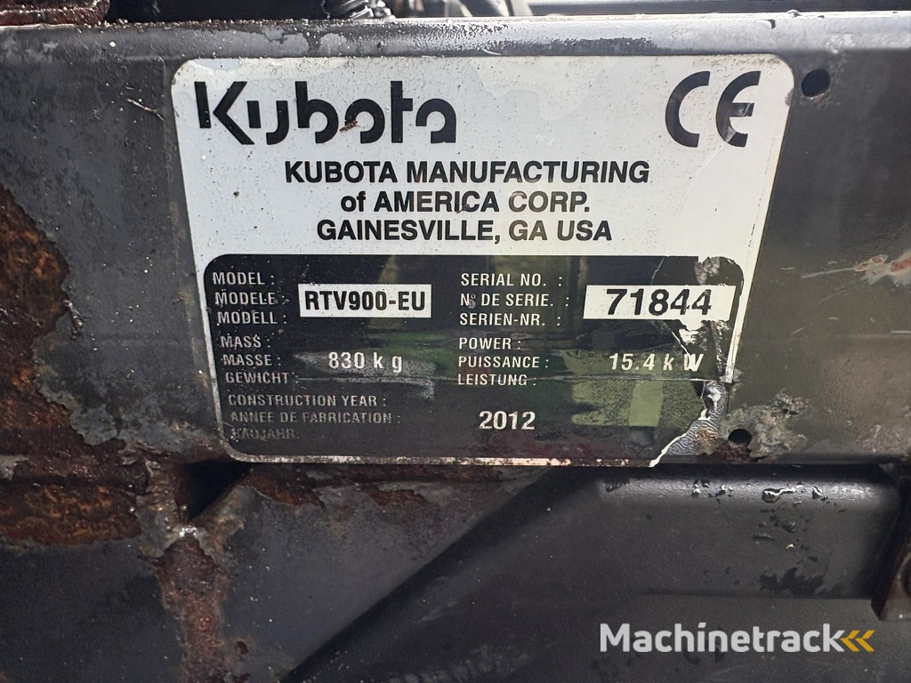 kubota rtv 900