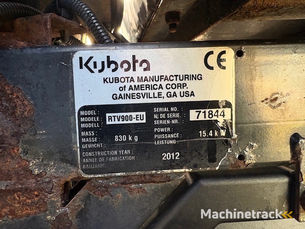 kubota rtv 900