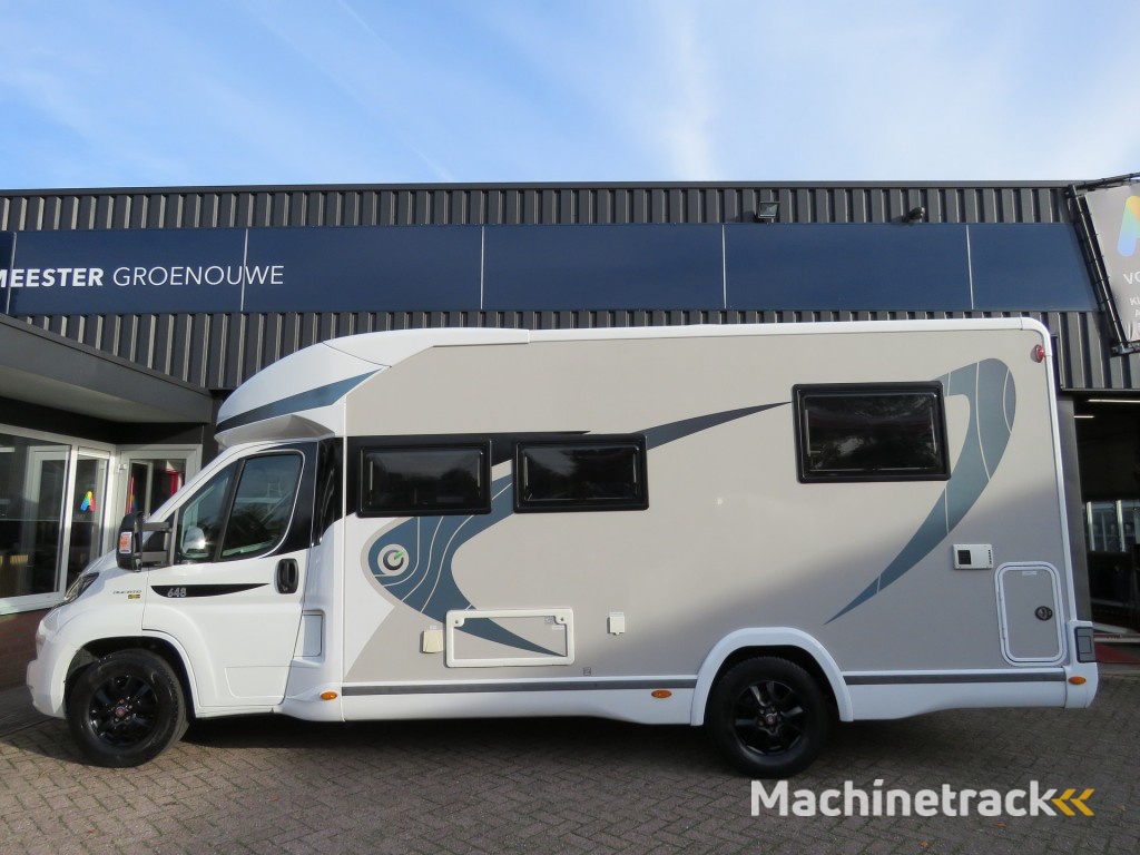 Chausson 648 Titanium VIP 140pk Aut. 4-pers. / Queens bed / Hefbed / Fietsenrek / BOVAG garantie