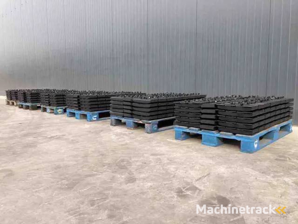 Vögele Rubber Asphalt Pads