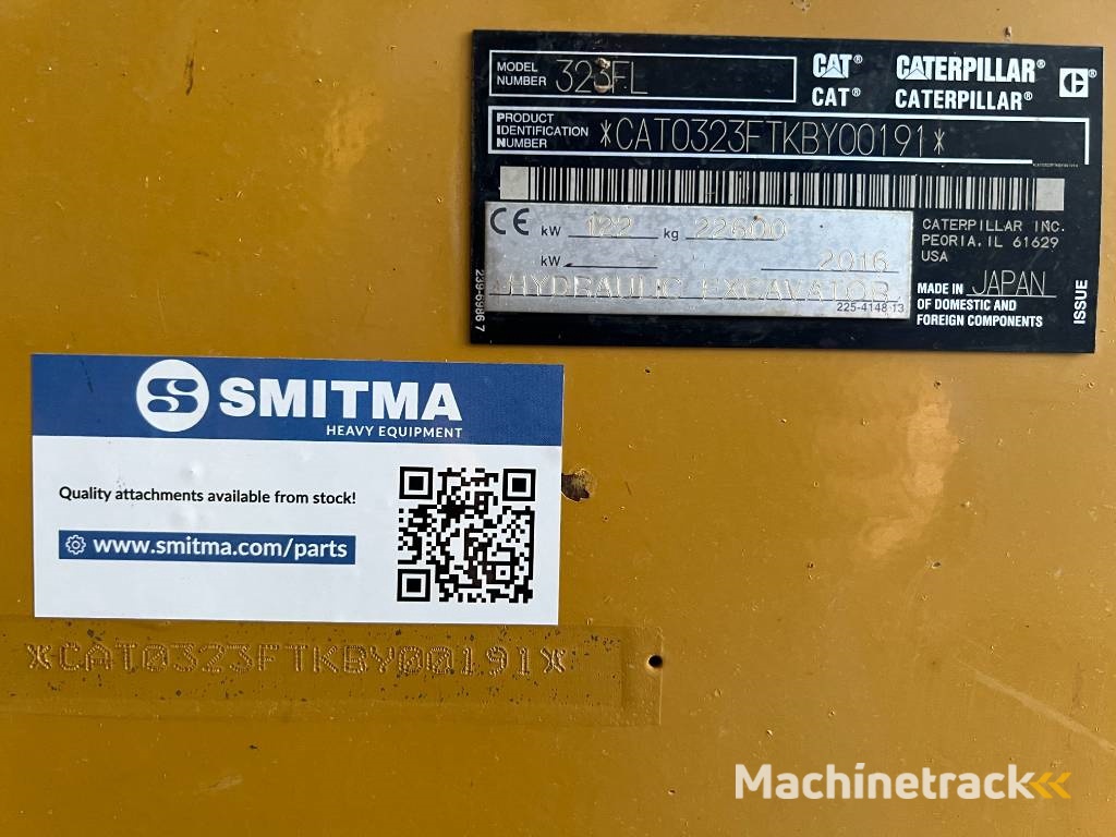 CAT 323F L