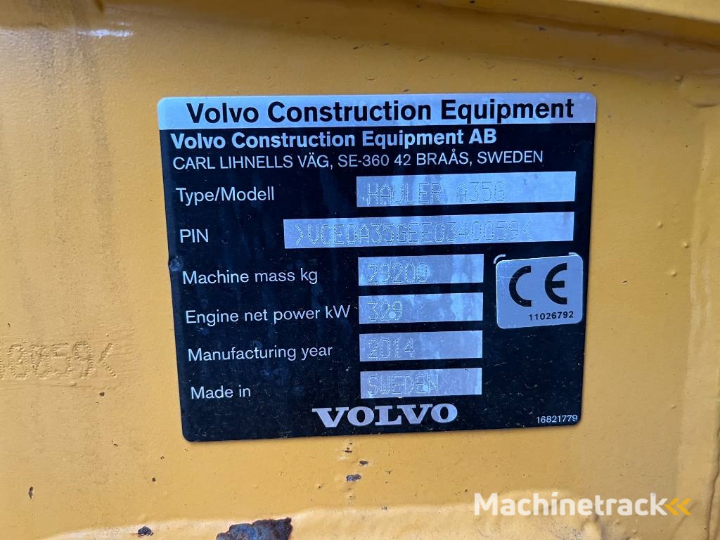Volvo A35G