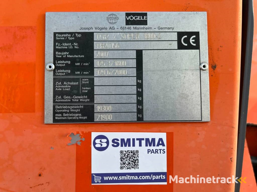 Vögele SUPER 1800-2