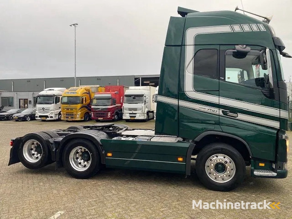 Volvo FH 16 6x2 sleepas trekker ,DL ,750 pk, XL cabine , schuifschotel .