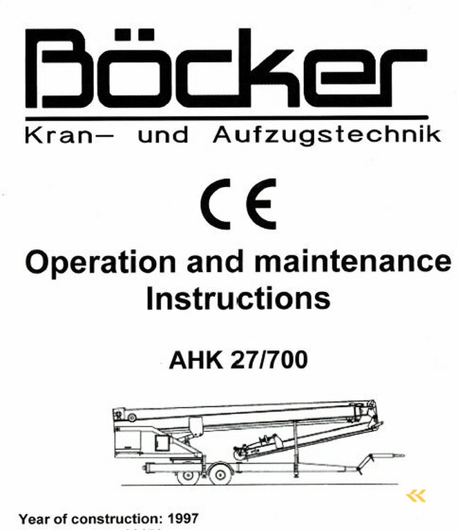 _JINÉ (D) Bocker/Boecker - AHK 27/700