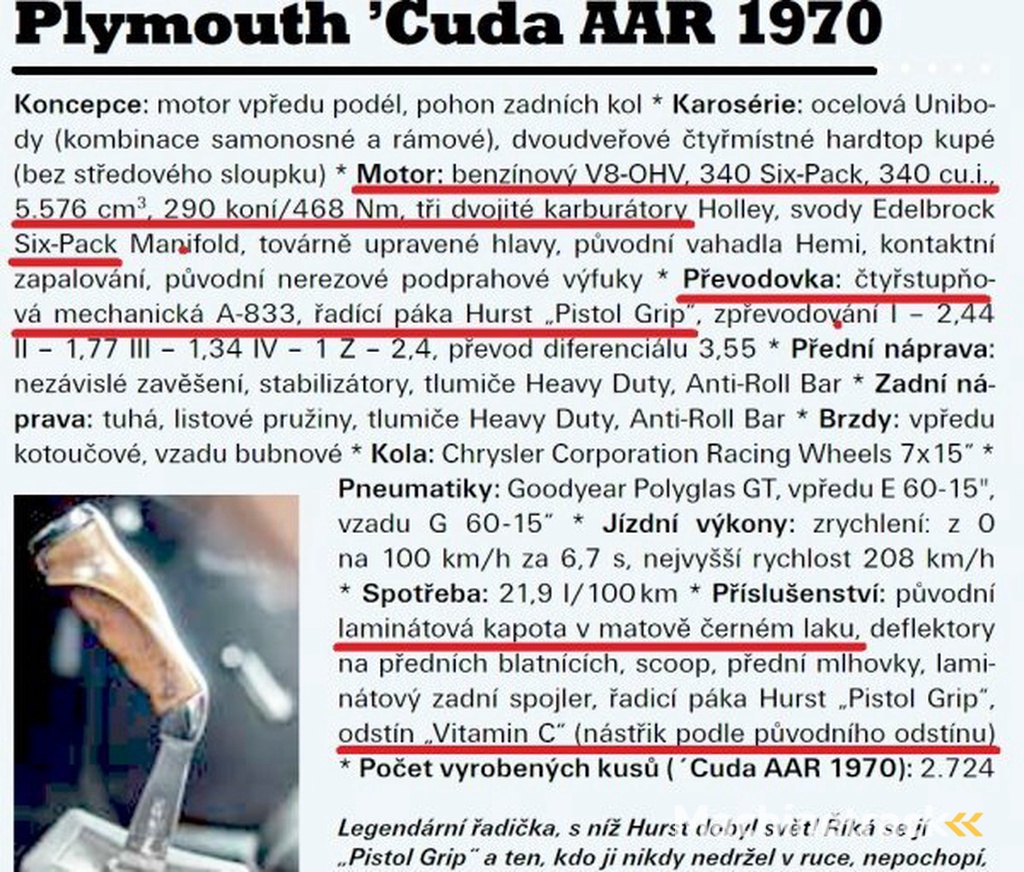 _JINÉ PLYMOUTH - BarraCUDA (AAR, Six-Pack