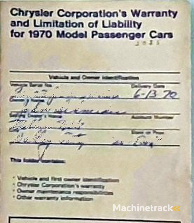 _JINÉ PLYMOUTH - BarraCUDA (AAR, Six-Pack