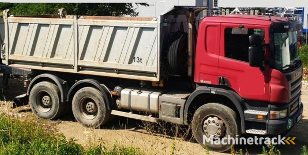 Scania P420 CB +Meiller