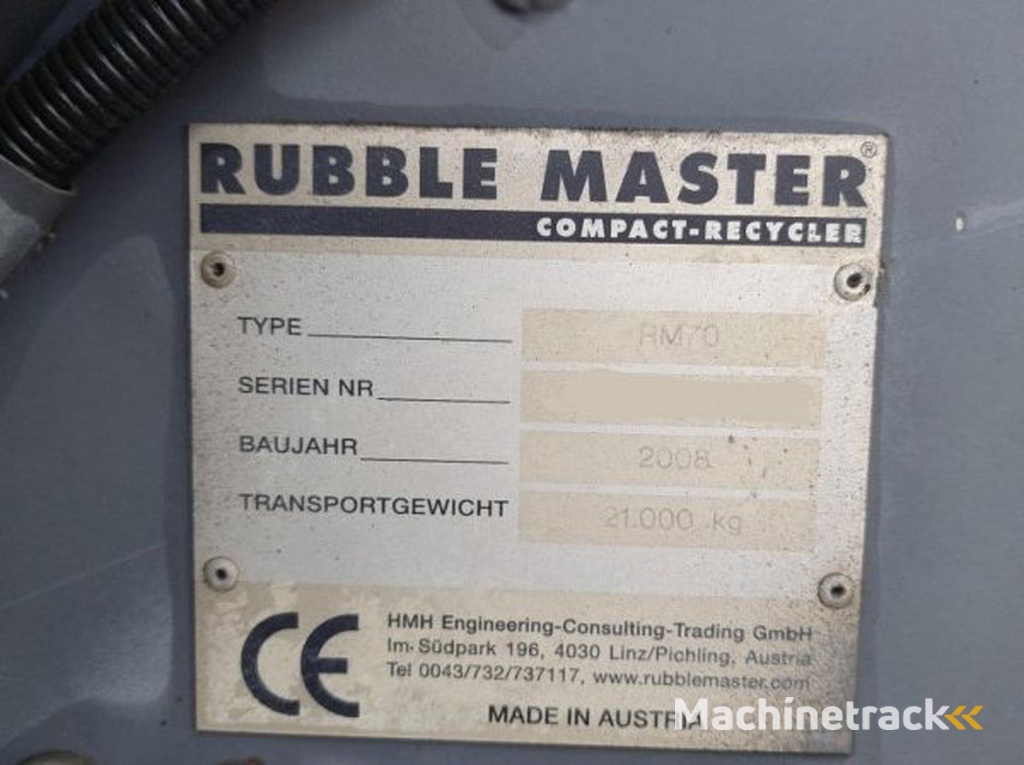 Rubble Master RM 70