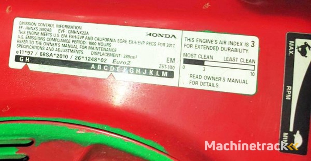 _JINÉ DE) Hofmann - H9.1 (Airspray) +Honda