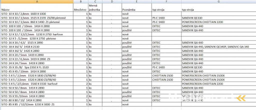 Sandvik Sandvik - Extec + Powerscreen / Chieftain