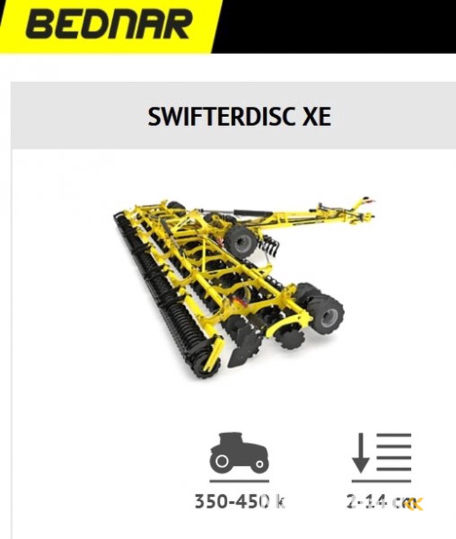 _JINÉ (CZ) Bednar - Swifterdisc 8000 XE