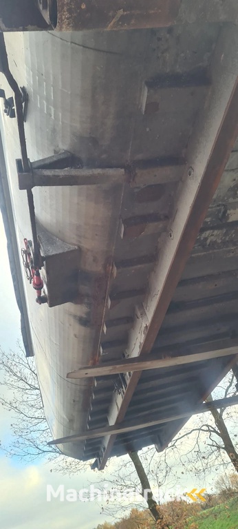 vloeistof container 30 M3 met rol zeil