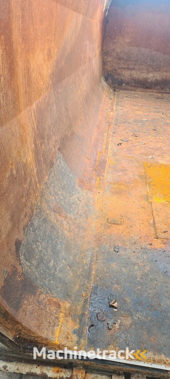 vloeistof container 30 M3 met rol zeil