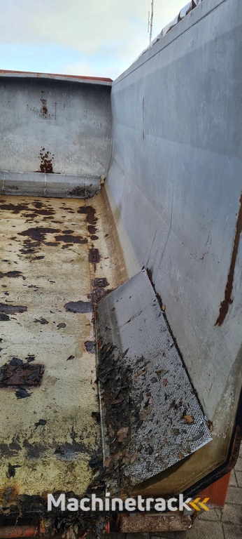 vloeistof container 30 M3 met rol zeil