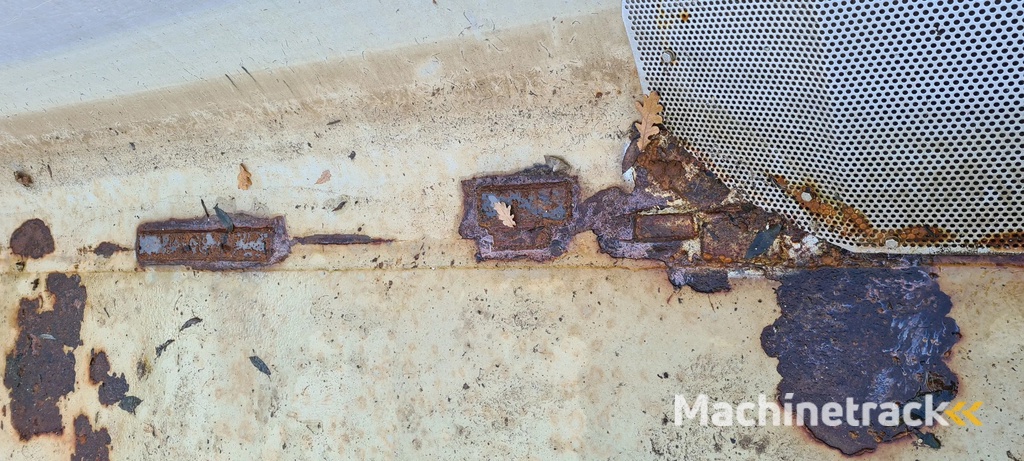 vloeistof container 30 M3 met rol zeil