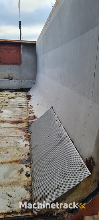 vloeistof container 30 M3 met rol zeil