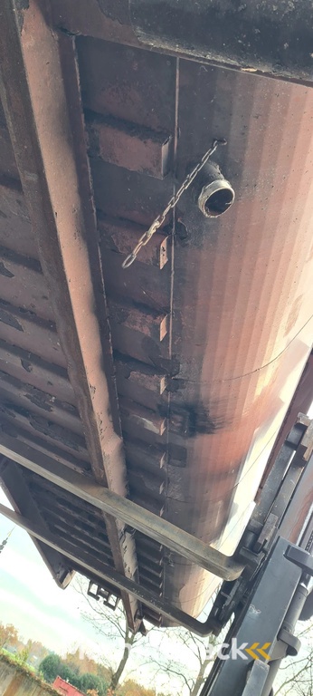 vloeistof container 30 M3 met rol zeil