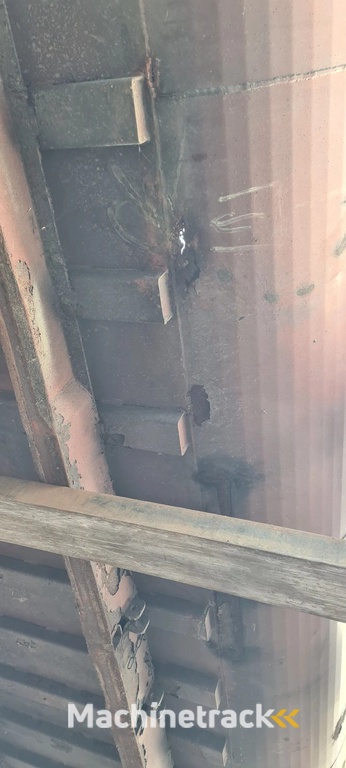 vloeistof container 30 M3 met rol zeil