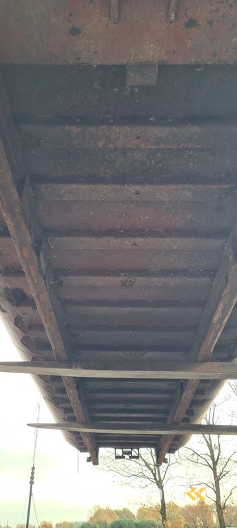 vloeistof container 30 M3 met rol zeil