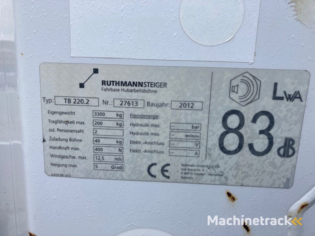 Ruthmann STEIGER® TB 220