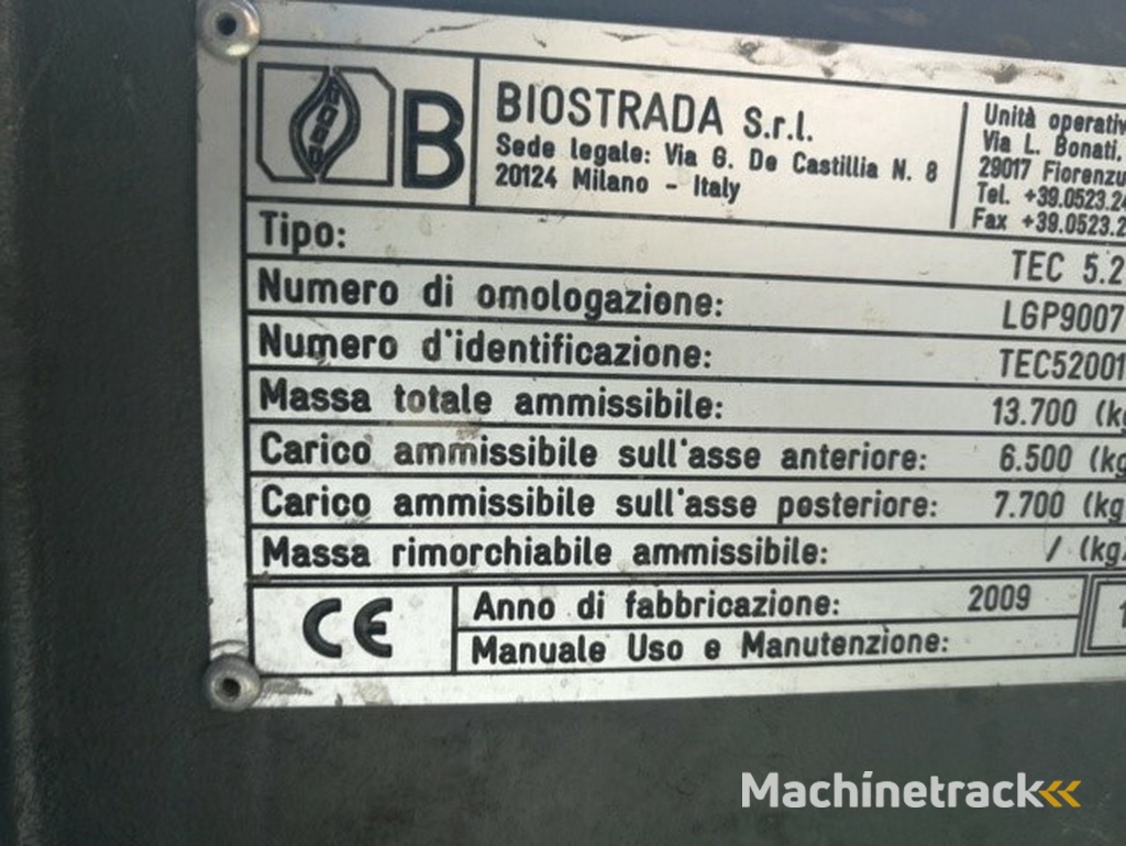 Street sweeper Biostrada TEC 5.2