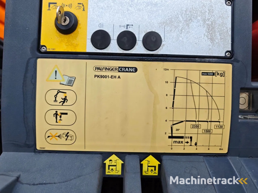 MAN 18.290 4x4 F2000 Palfinger PK 9001 EH