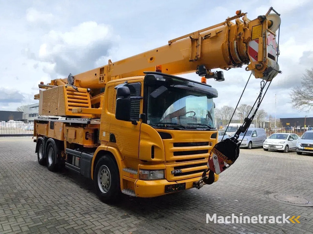 Scania P340 6x4 Liebherr LTF 1035-3.1!
