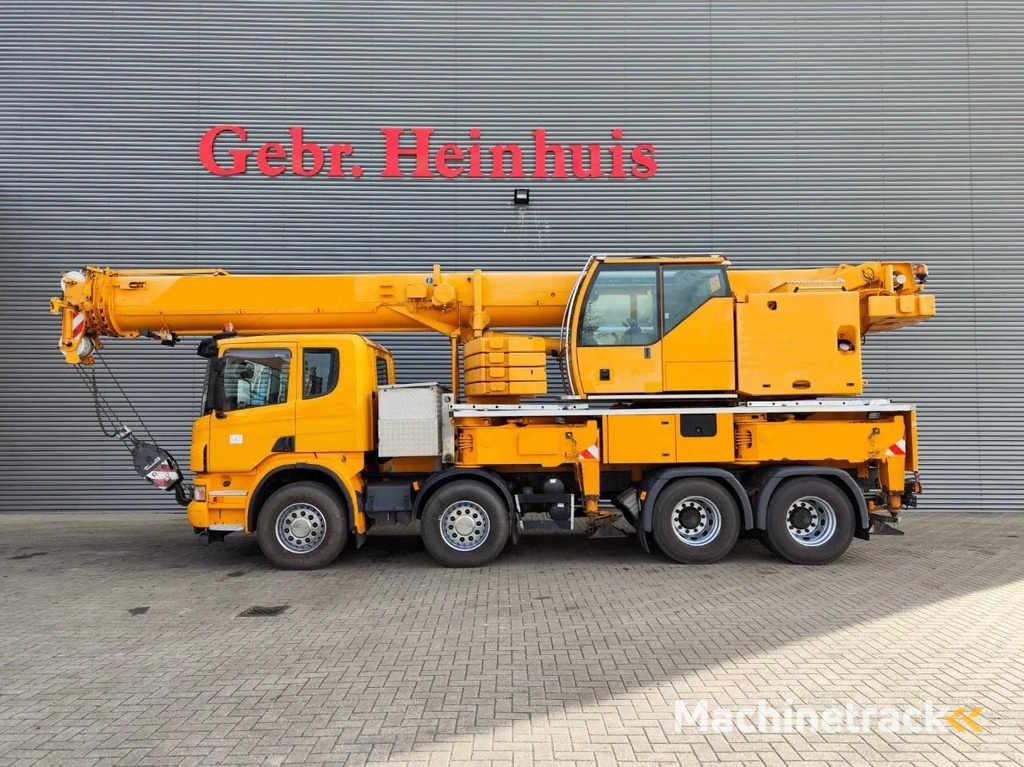 Scania P380 8x4 Liebherr LTF 1045-4.1!