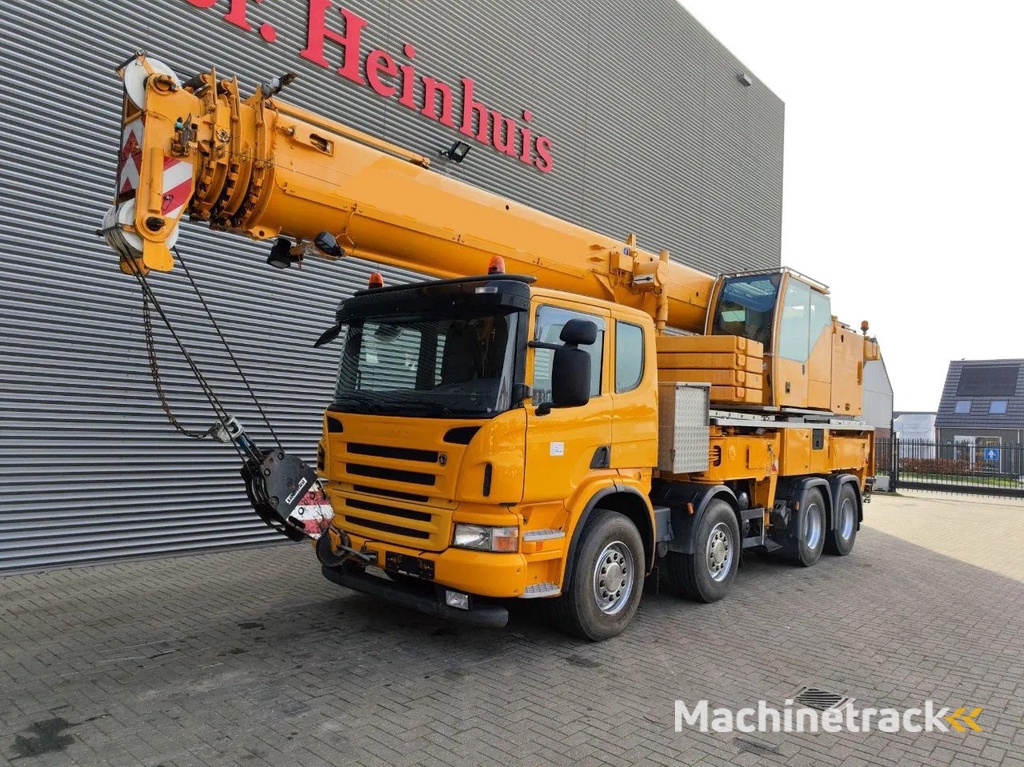 Scania P380 8x4 Liebherr LTF 1045-4.1!